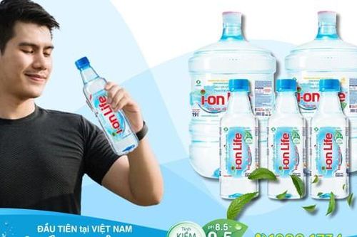 Nước uống ion kiềm đóng chai i-on Life: Sự lựa chọn tiện lợi cho cuộc sống hiện đại