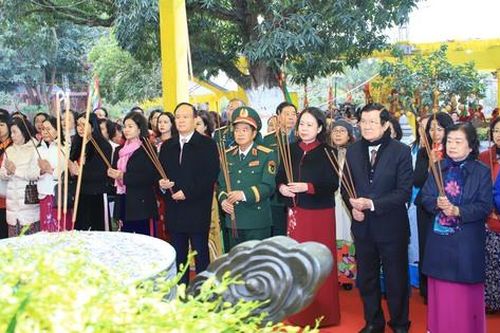 Kỷ niệm 1985 năm cuộc Khởi nghĩa Hai Bà Trưng và khai mạc Lễ hội Đền Hai Bà Trưng Xuân Ất Tỵ 2025