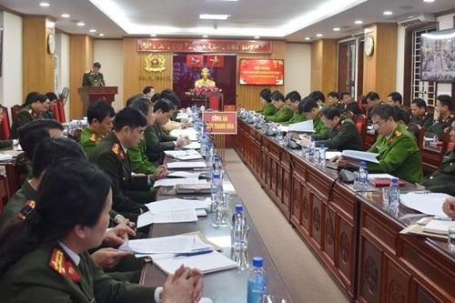 Công an tỉnh Thanh Hóa giao ban đầu xuân, công bố các quyết định về công tác cán bộ
