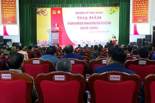 Thọ Xuân: Tọa đàm kỷ niệm 95 năm ngày thành lập Đảng cộng sản Việt Nam