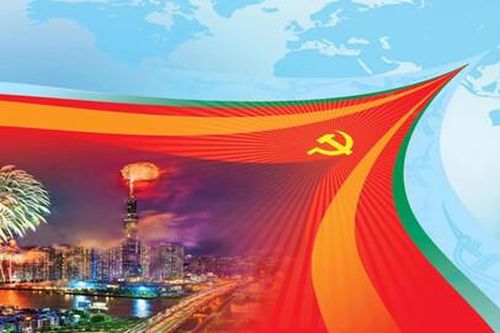 Mặt trời kia! Cờ Đảng giương cao!