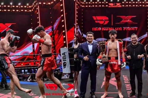 Võ sĩ Pháp gãy chân, thua nhà vô địch Trung Quốc trong 14 giây