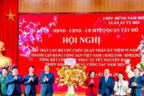 Quận Tây Hồ kỷ niệm 95 năm Ngày thành lập Đảng Cộng sản Việt Nam