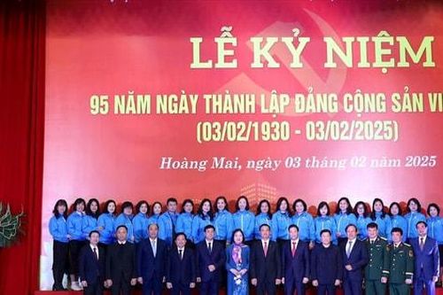 Quận Hoàng Mai kỷ niệm 95 năm Ngày thành lập Đảng Cộng sản Việt Nam