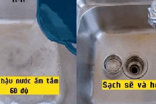 Tết rửa bát quá nhiều, bị tắc ống thoát bồn rửa bát thì đây là cách khắc phục giá rẻ lại hiệu quả 100%