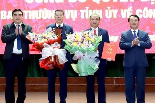 Điều động, chỉ định Phó Bí thư chuyên trách Đảng ủy UBND tỉnh; Bí thư Huyện ủy