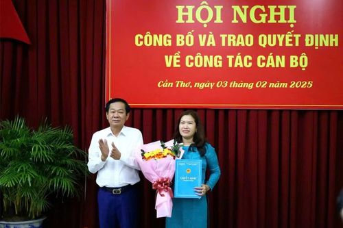 Bà Nguyễn Thị Ngọc Điệp giữ chức Phó Chủ tịch UBND TP. Cần Thơ
