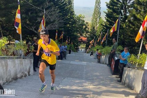 Hơn 380 vận động viên tham gia giải leo núi Tà Cú