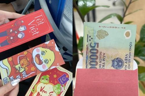 Đi làm 'khai xuân', giới trẻ khoe thành quả bội thu lì xì