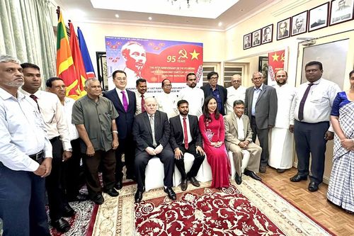 Đại sứ quán Việt Nam tại Sri Lanka tổ chức Lễ kỷ niệm 95 năm ngày thành lập Đảng Cộng sản Việt Nam