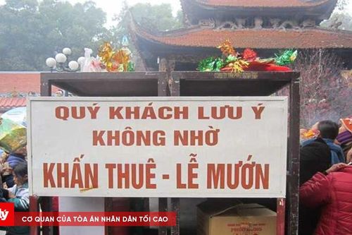 'Khấn thuê, lễ mướn' có phải là hành vi mê tín dị đoan?
