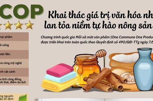OCOP: Khai thác giá trị văn hóa nhằm lan tỏa niềm tự hào sản phẩm Việt