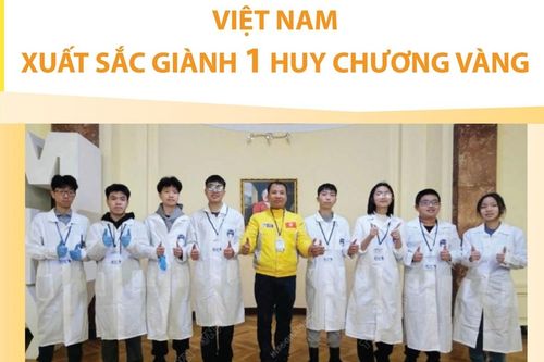 Olympic Dự án Hóa học năm 2025: Việt Nam giành 1 Huy chương Vàng