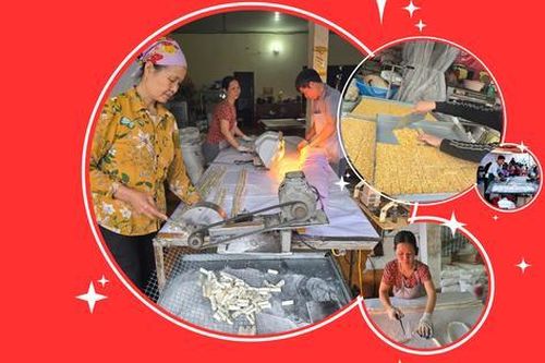 Trình diễn chế biến đặc sản làng nghề tại Lễ hội Phủ Dầy