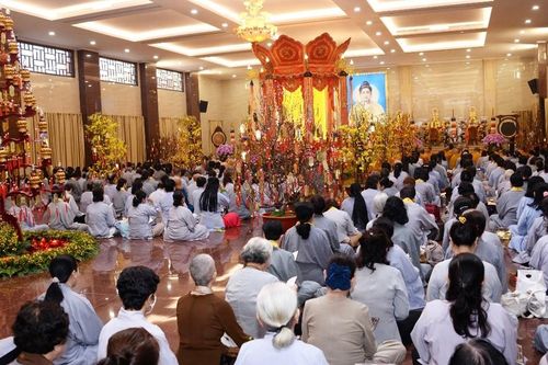 Lễ khai đàn Pháp hội Dược Sư Xuân Ất Tỵ tại Việt Nam Quốc Tự