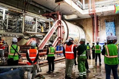 Tăng tốc khoan hầm đường sắt đô thị Nhổn - ga Hà Nội