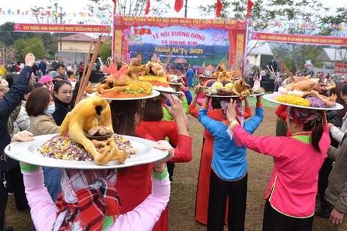 Thi cày ruộng đầu năm ở Quang Kim (Lào Cai)