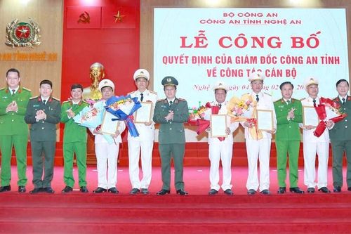 Nhiều trưởng phòng công an Nghệ An xin nghỉ hưu trước tuổi