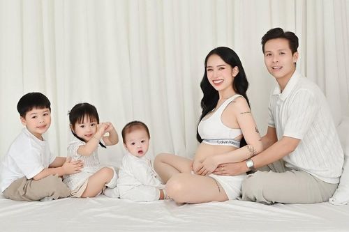 Ái nữ nhà đại gia Minh Nhựa chia sẻ lần mang thai thứ 4 ở tuổi 26