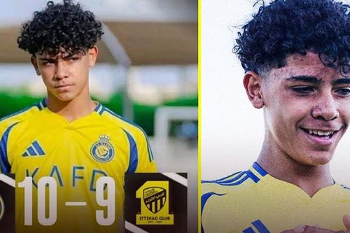Con trai Ronaldo khiến cha bất ngờ bằng món quà sinh nhật cực đỉnh