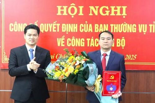 Tiếp nhận, bổ nhiệm Phó Giám đốc Công an tỉnh giữ chức Phó Trưởng Ban Nội chính Tỉnh ủy