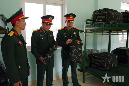 Sư đoàn 968 (Quân khu 4) kiểm tra công tác chuẩn bị huấn luyện và đón nhận chiến sĩ mới năm 2025