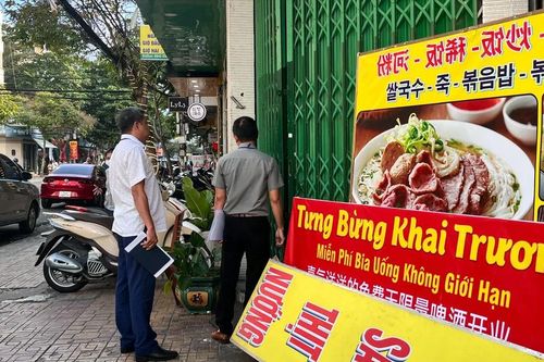 Vụ quán ăn tại Nha Trang bị tố 'chặt chém' khách nước ngoài: Chủ quán ăn không hợp tác với đoàn kiểm tra