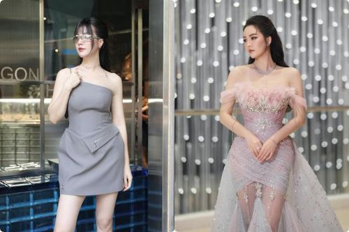 Thụy Vân 'đốt mắt' với váy ngắn khoe thân hình gợi cảm tuổi U40