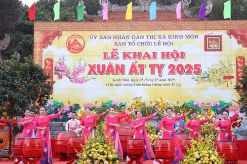 Hải Dương: Khai hội Xuân Ất Tỵ thị xã Kinh Môn
