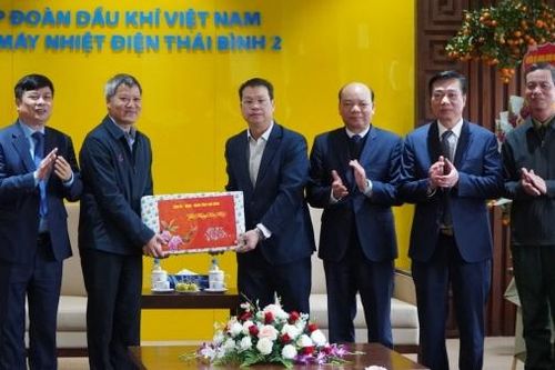 Chủ tịch UBND tỉnh Thái Bình làm việc tại NMNĐ Thái Bình 2