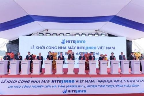 Khởi công Nhà máy Hitejinro tại Liên Hà Thái (Thái Bình): Bước ngoặt lịch sử của ngành đồ uống Hàn Quốc