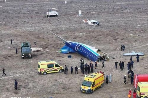 Kazakhstan công bố báo cáo vụ rơi máy bay Azerbaijan