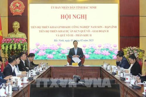 Hoàn thiện giải phóng mặt bằng Khu công nghiệp Lam Sơn - Hạp Lĩnh trong tháng 2