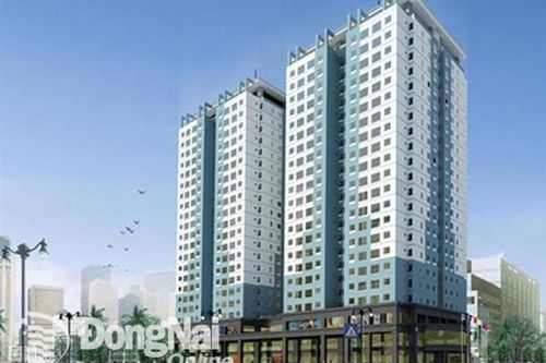 Nhà ở xã hội tại phường Bình Đa có giá bán hơn 12,4 triệu đồng/mét vuông