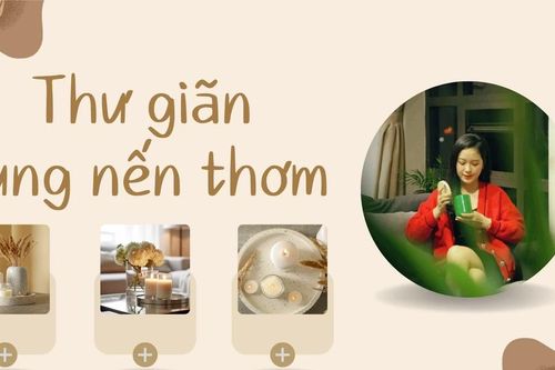 Thư giãn cùng nến thơm