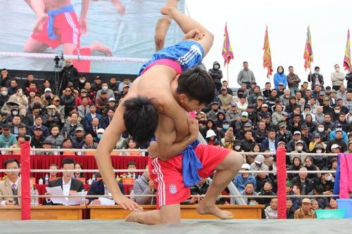 Hải Phòng: Khai mạc Lễ hội Vật cổ truyền làng Vĩnh Khê