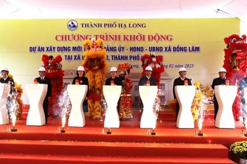 Hạ Long (Quảng Ninh): Động thổ xây dựng công trình mới đầu Xuân