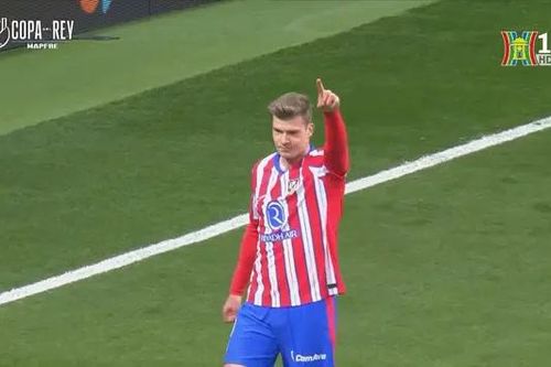 Atletico Madrid giành vé đầu tiên vào bán kết Cúp Nhà Vua