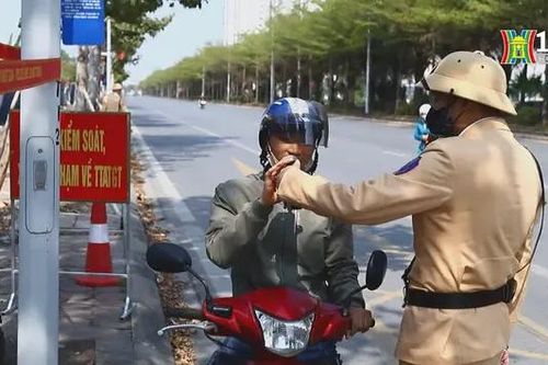 Xử lý vi phạm tuyến dẫn vào lễ hội chùa Hương