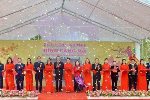 Nâng tầm giá trị Khu di tích lịch sử Đình Làng Mỏ
