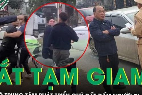 Khởi tố cán bộ Trung tâm Phát triển quỹ đất chửi bới, đấm người đi đường sau va chạm giao thông