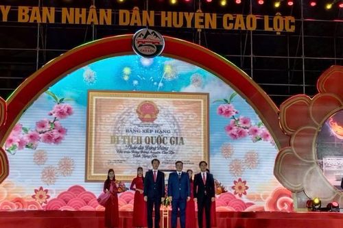 Pháo đài Đồng Đăng được xếp hạng Di tích lịch sử quốc gia