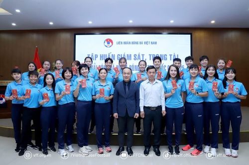 Tập huấn giám sát trọng tài, trọng tài các giải bóng đá nữ quốc gia 2025