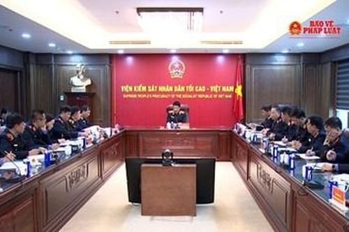 Viện kiểm sát nhân dân tối cao giao ban đầu xuân Ất Tỵ 2025