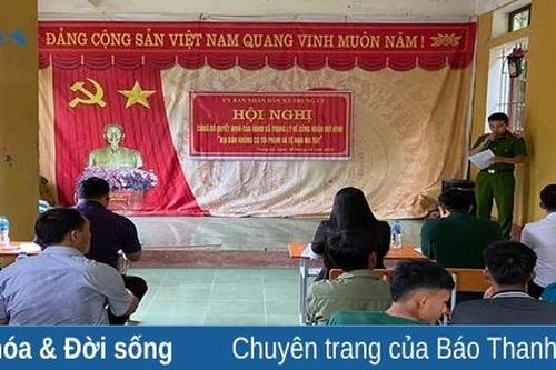 Để bản vùng biên không còn tội phạm và tệ nạn ma túy