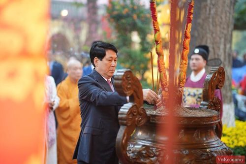 Lễ dâng hương khai Xuân Ất Tỵ 2025 tại Hoàng thành Thăng Long