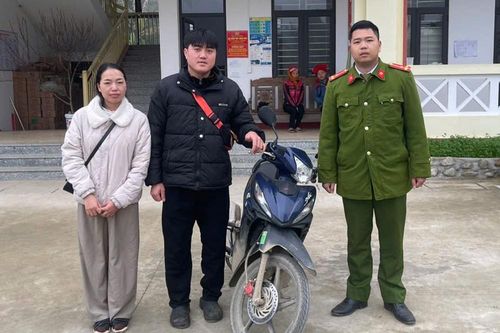 Công an xã Mường Bo tìm lại tài sản cho người dân sau hơn 2 giờ nhận tin báo