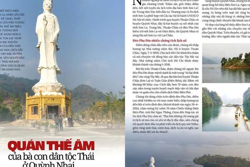 Quán Thế Âm của người dân tộc Thái ở Quỳnh Nhai