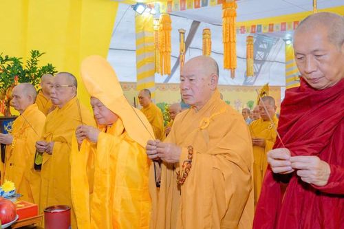 Ban Trị sự Phật giáo Q.3 tổ chức Lễ khai đàn Dược Sư đầu năm