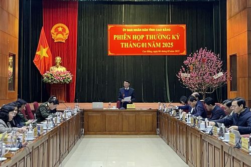 UBND tỉnh phiên họp thường kỳ tháng 1/2025